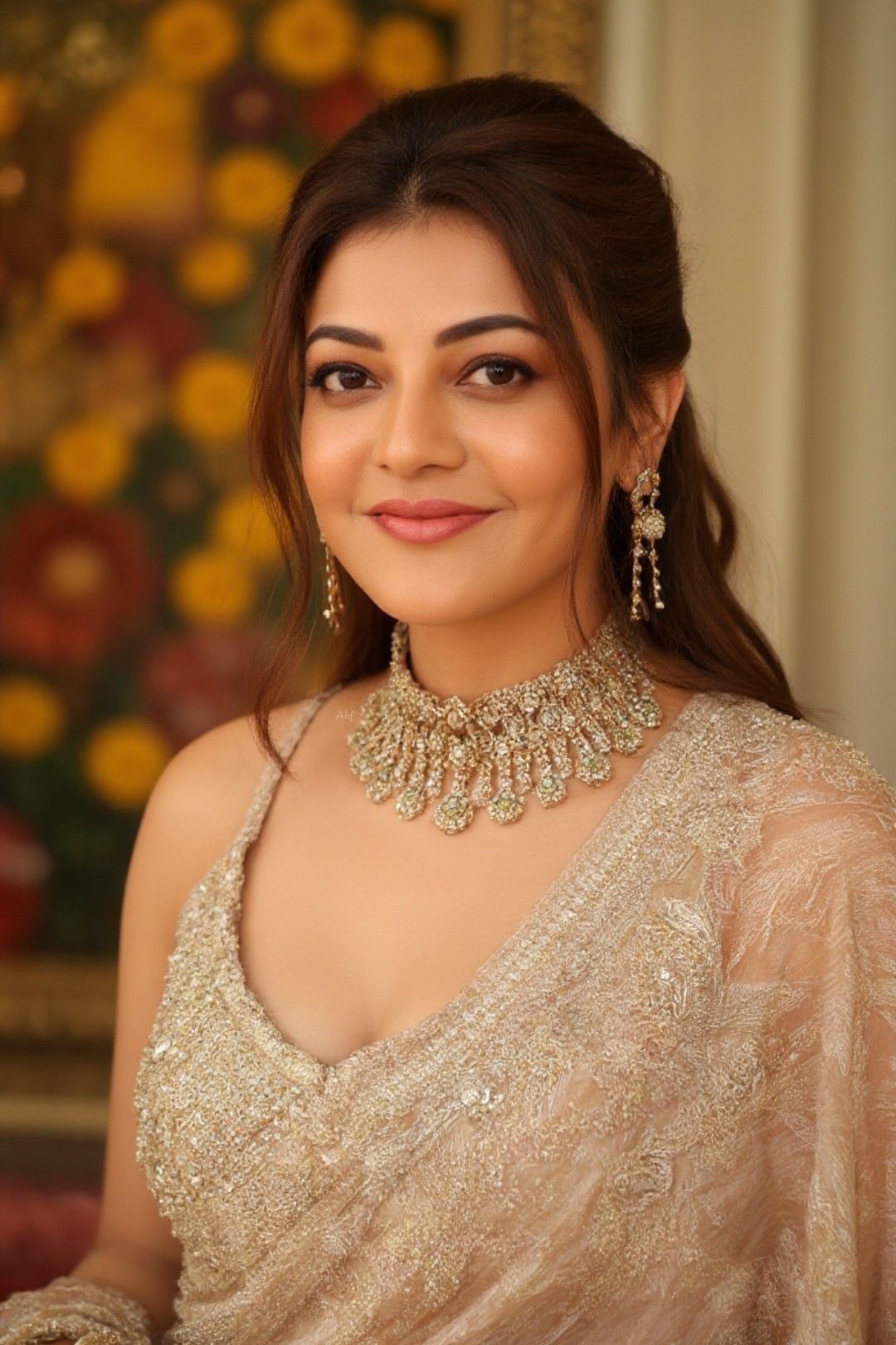 Portrait of the bride, Kajal